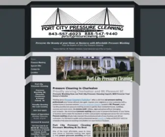 Portcitypressurecleaning.com(Port City Pressure Cleaning) Screenshot