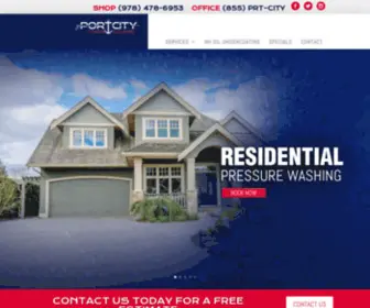 Portcitypressurewash.com(PortCity Pressure Washing) Screenshot