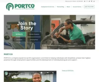 Portco.org(Home) Screenshot