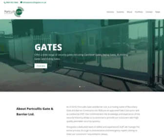 Portcullisgates.co.uk(Portcullis Gate and Barrier Ltd) Screenshot