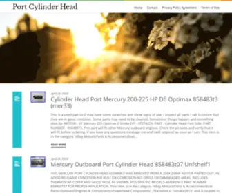 Portcylinderhead.com(Port Cylinder Head) Screenshot