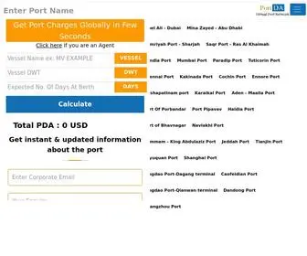 Portda.com(Port Dues Calculator) Screenshot