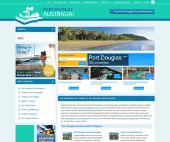 Portdouglas-Australia.com(Tourist Guide & Holiday Accommodation) Screenshot