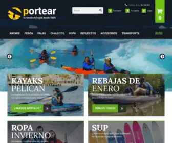 Portear.com(Tienda de kayak online) Screenshot