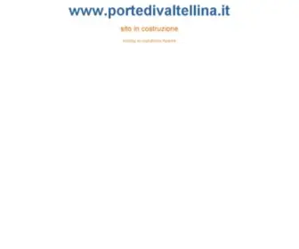 Portedivaltellina.it(Consorzio Turistico Porte di Valtellina) Screenshot