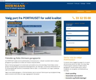 Portek.dk(PORTHUSET Fredslund porte) Screenshot