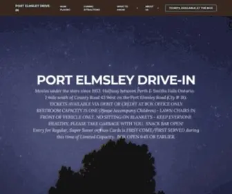 Portelmsleydrivein.com(Port Elmsley Drive) Screenshot