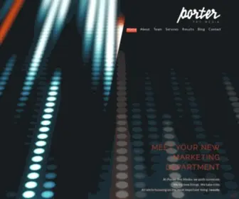 Porterpromedia.com(Porter Pro Media) Screenshot