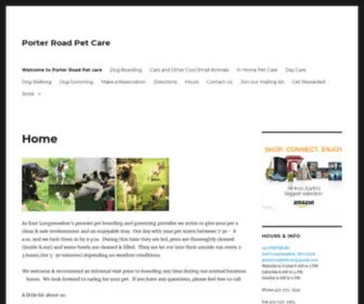 Porterroadpetcare.com(Porter Road Pet Care) Screenshot