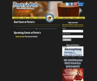 Porterspub.com(IIS Windows Server) Screenshot