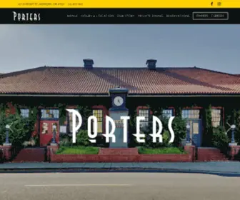 Porterstrainstation.com(Porters) Screenshot