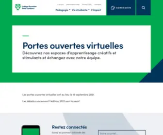 PortesouvertesCDsl.ca(Collège Durocher Saint) Screenshot