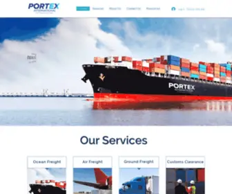 Portexinternational.com(PORTEX INTERNATIONAL) Screenshot