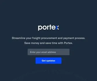 Portexpro.com(Portex) Screenshot