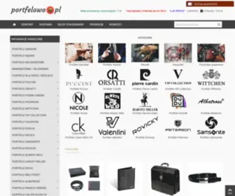Portfelowo.pl(To oferta portfeli damskich i męskich największych producentów) Screenshot