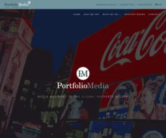 Portfolio-Media.com(Outdoor advertising) Screenshot