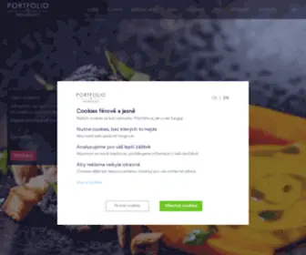 Portfolio-Restaurant.cz(Portfolio restaurant) Screenshot