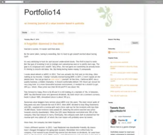 Portfolio14.com(Portfolio 14) Screenshot