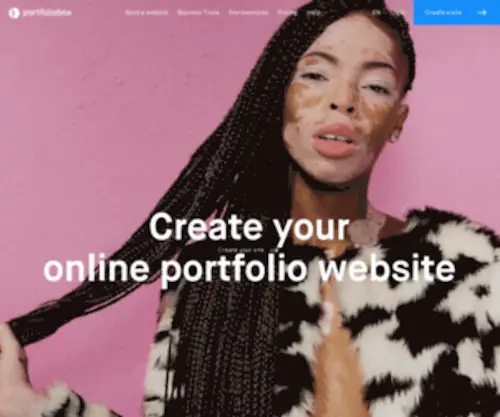 Portfoliobox.io(Your online portfolio) Screenshot