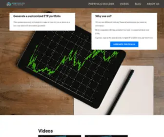 Portfolioconstructs.com(Portfolio Constructs) Screenshot
