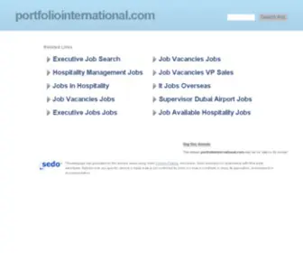 Portfoliointernational.com(Dit domein kan te koop zijn) Screenshot