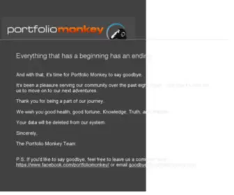 Portfoliomonkey.com(Portfoliomonkey) Screenshot