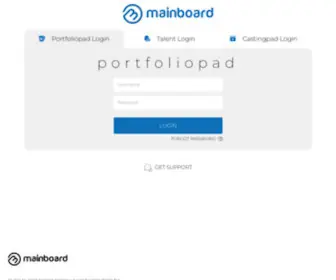 Portfoliopad.com(Portfoliopad Agency booking) Screenshot