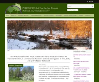 Portforprayer.org(Portiuncula Center for Prayer) Screenshot