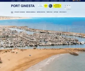 Portginesta.com(Port a prop de Barcelona) Screenshot