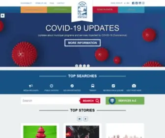 Porthope.ca(Municipality of Port Hope) Screenshot