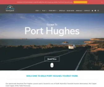 Porthughestouristpark.com.au(Port Hughes Tourist Park) Screenshot