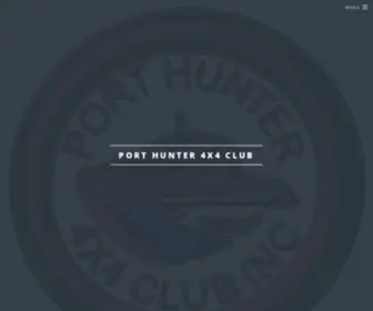 Porthunter4X4Club.org.au(Port Hunter 4x4 Club) Screenshot