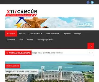 Porticancun.com(Por Ti Cancún) Screenshot