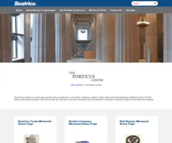 Porticus.org(Beatrice Technologies) Screenshot