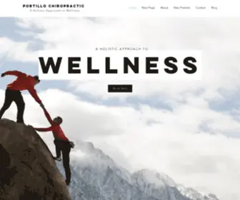 Portillochiropractic.com(Home) Screenshot