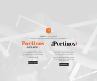 Portinos.com(Acceda a Portinos Agencia Digital y Portinos Blog) Screenshot