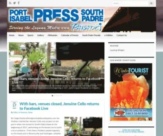 Portisabelsouthpadre.com(Port Isabel) Screenshot