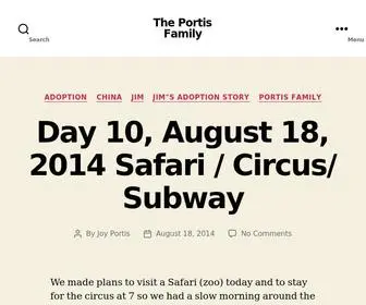 Portis.org(The Portis Family) Screenshot