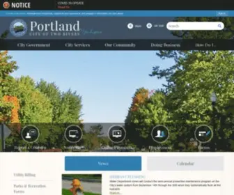 Portland-Michigan.org(Portland, MI) Screenshot