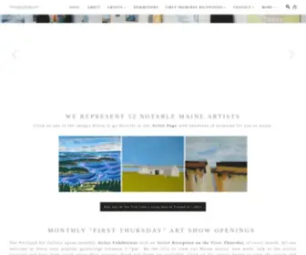 Portlandartgallery.com(Portland Art Gallery) Screenshot