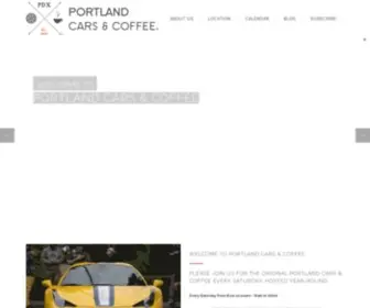 Portlandcarsandcoffee.com(Portland Cars & Coffee) Screenshot