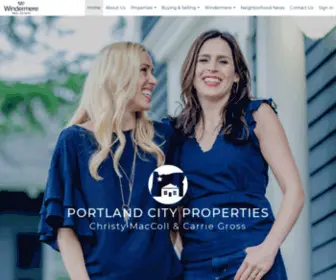 Portlandcityproperties.com(Portland City Properties) Screenshot