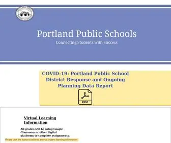Portlandctschools.org(Portland, CT Schools) Screenshot