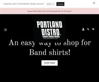 Portlanddistro.com(PORTLAND DISTRO) Screenshot