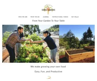 Portlandediblegardens.com(Portland Edible Gardens) Screenshot