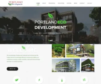 Portlandevelopment.com(Portland Eco Development) Screenshot