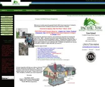 Portlandinspector.com(Portland Oregon home inspector) Screenshot