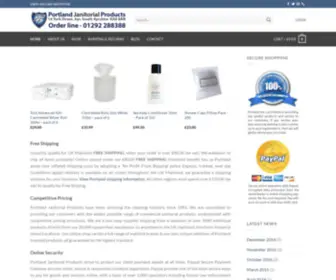 Portlandjanitorial.co.uk(Quality cleaning and catering products with competitive pricing) Screenshot