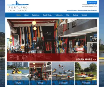 Portlandkayak.com(Kayak Shop) Screenshot