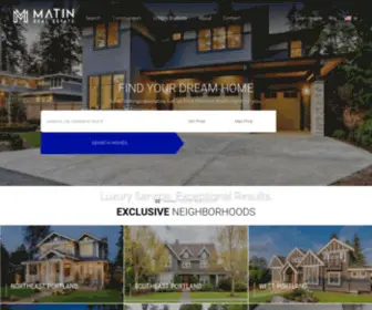 Portlandluxuryrealestate.com(Portland OR Real Estate) Screenshot